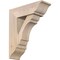 Ekena Millwork Olympic Traditional Smooth Bracket w/ Offset Brace, Douglas Fir, 7 1/2"W x 22"D x 26"H BKT0806X22X26OLY01SDF - alternate 1